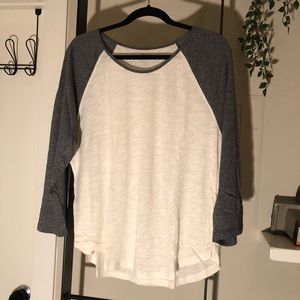Madewell Baseball 3/4 Sleeve Tee